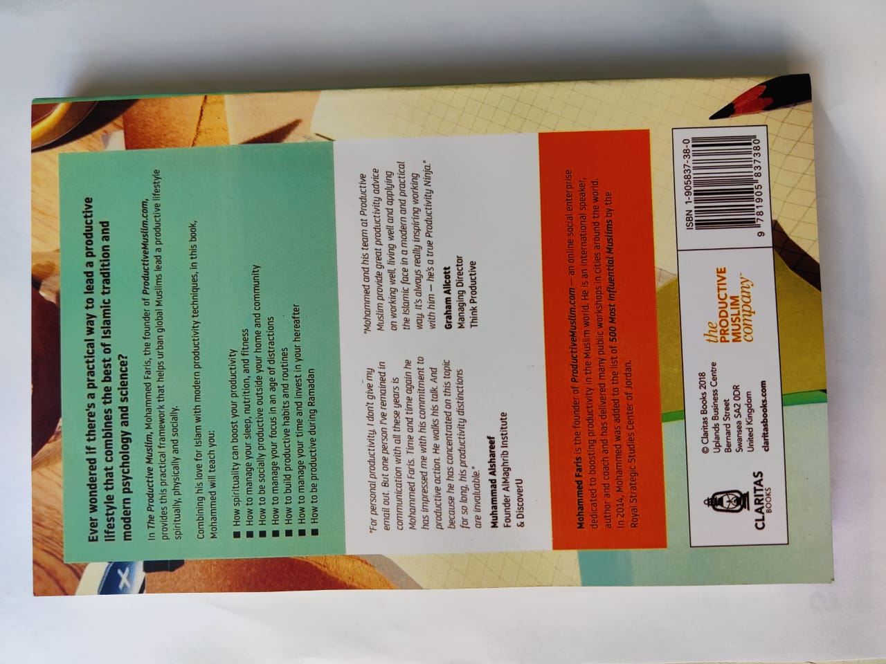 Picture of The Productive Muslim: Where Faith Meets Productivity -Paperback