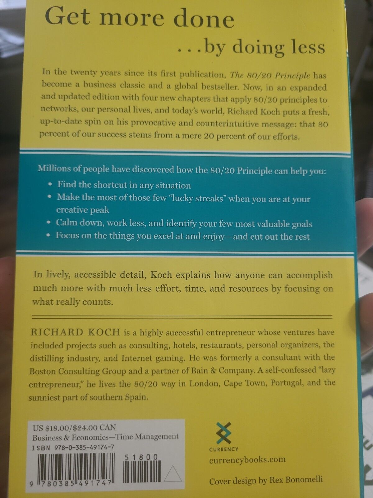 Picture of The 80/20 Principle: The Secret to Achieving More with Less