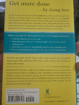 Picture of The 80/20 Principle: The Secret to Achieving More with Less