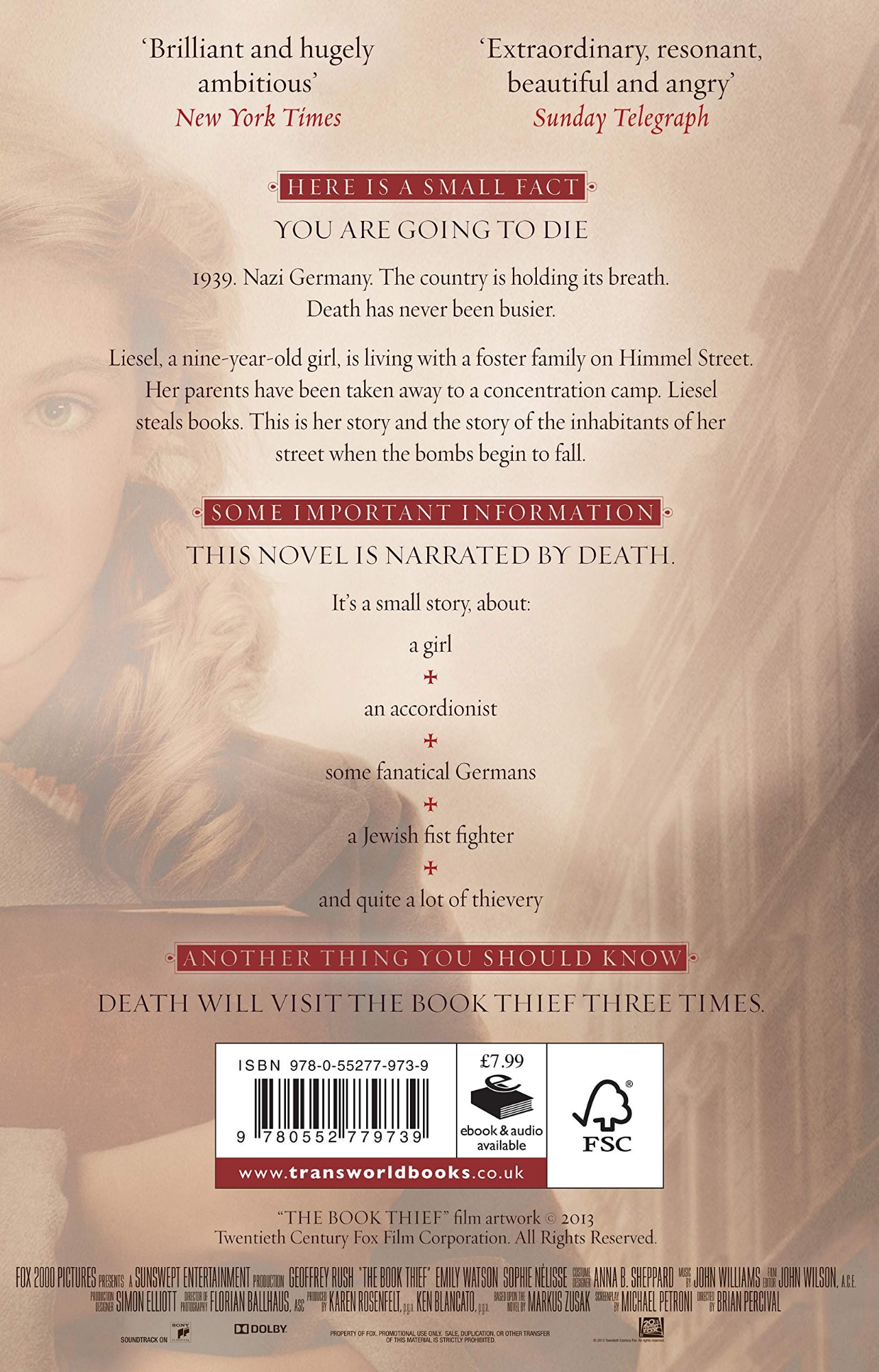 Picture of The Book Thief by Markus Zusak