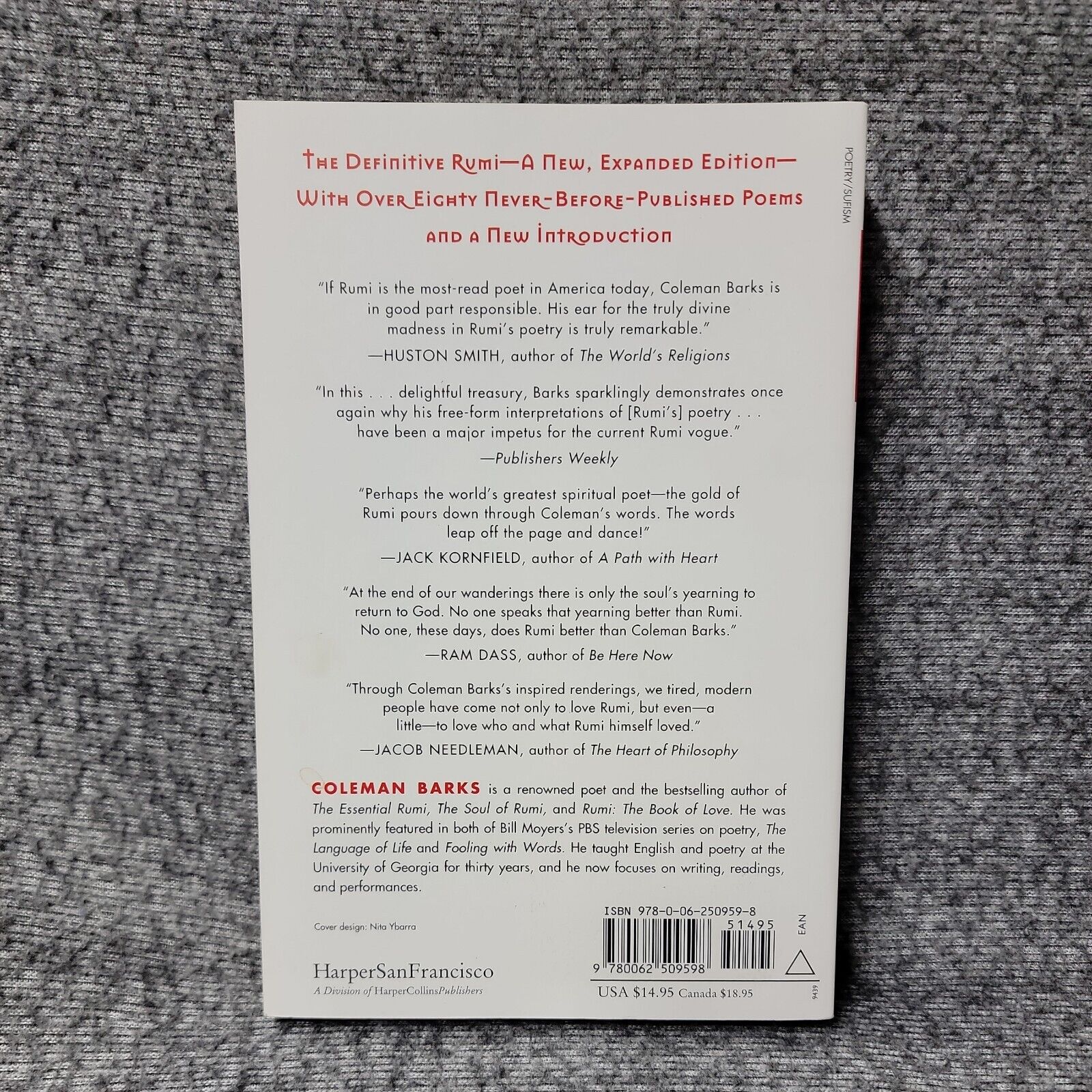 Picture of The Essential Rumi -paperback