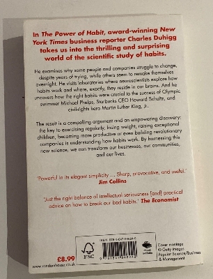 Picture of The Power of Habit Book by Charles Duhigg