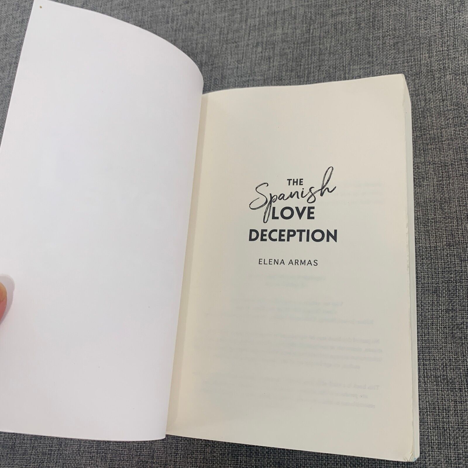 Picture of The Spanish Love Deception by Elena Armas