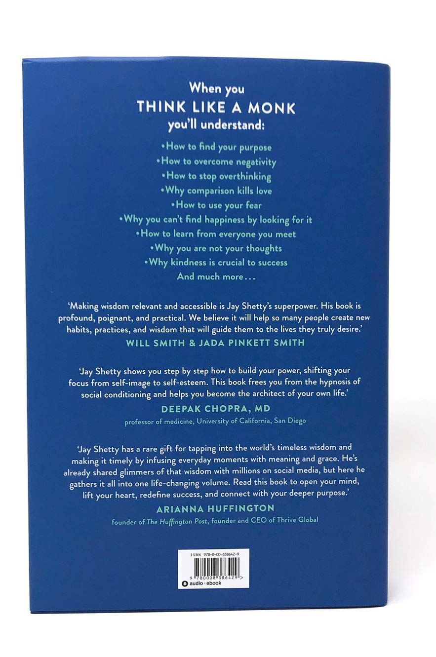 Picture of Think Like a Monk: Train Your Mind for Peace and Purpose Every Day