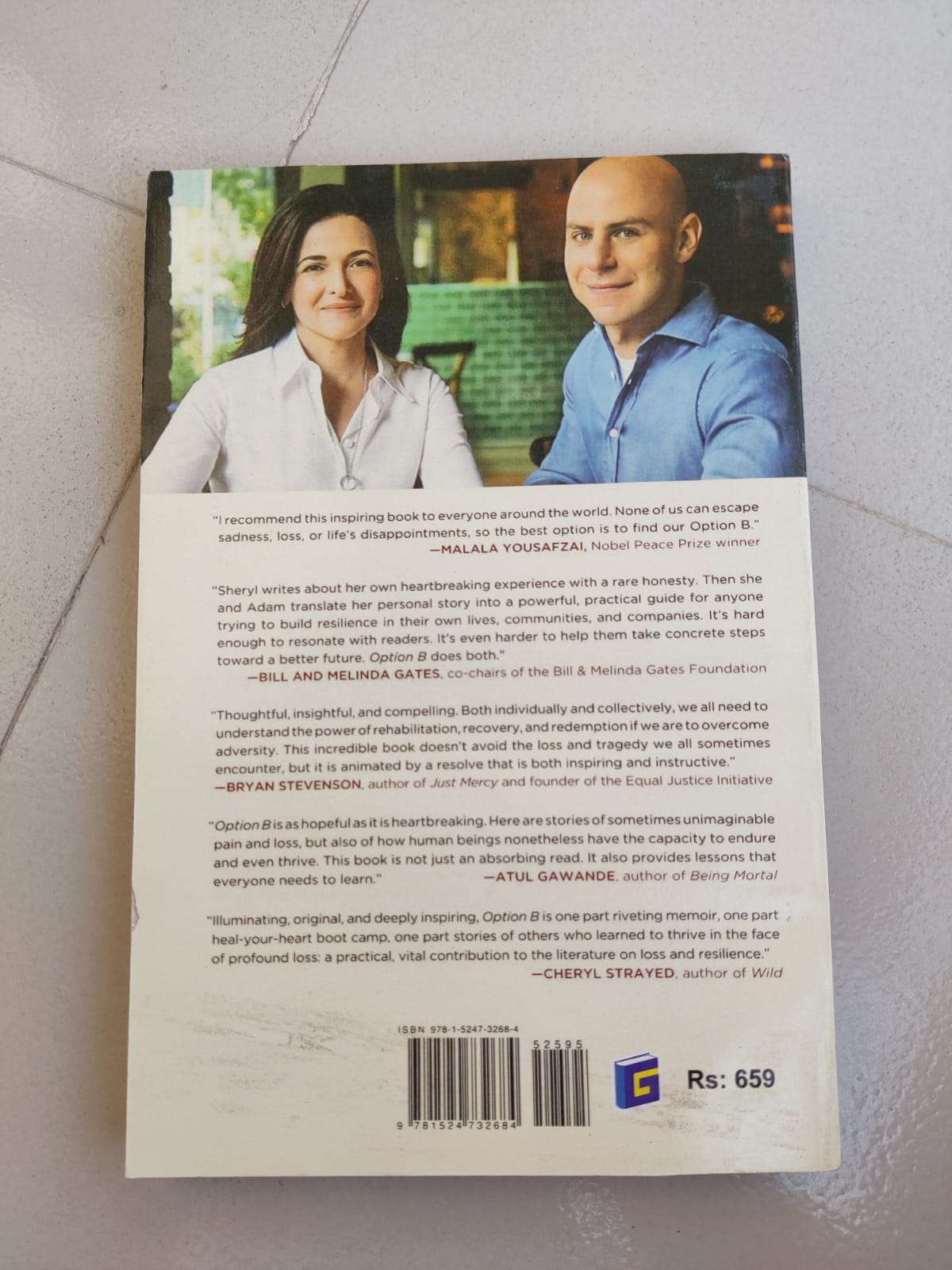 Picture of Option B: Facing Adversity, Building Resilience, and Finding Joy