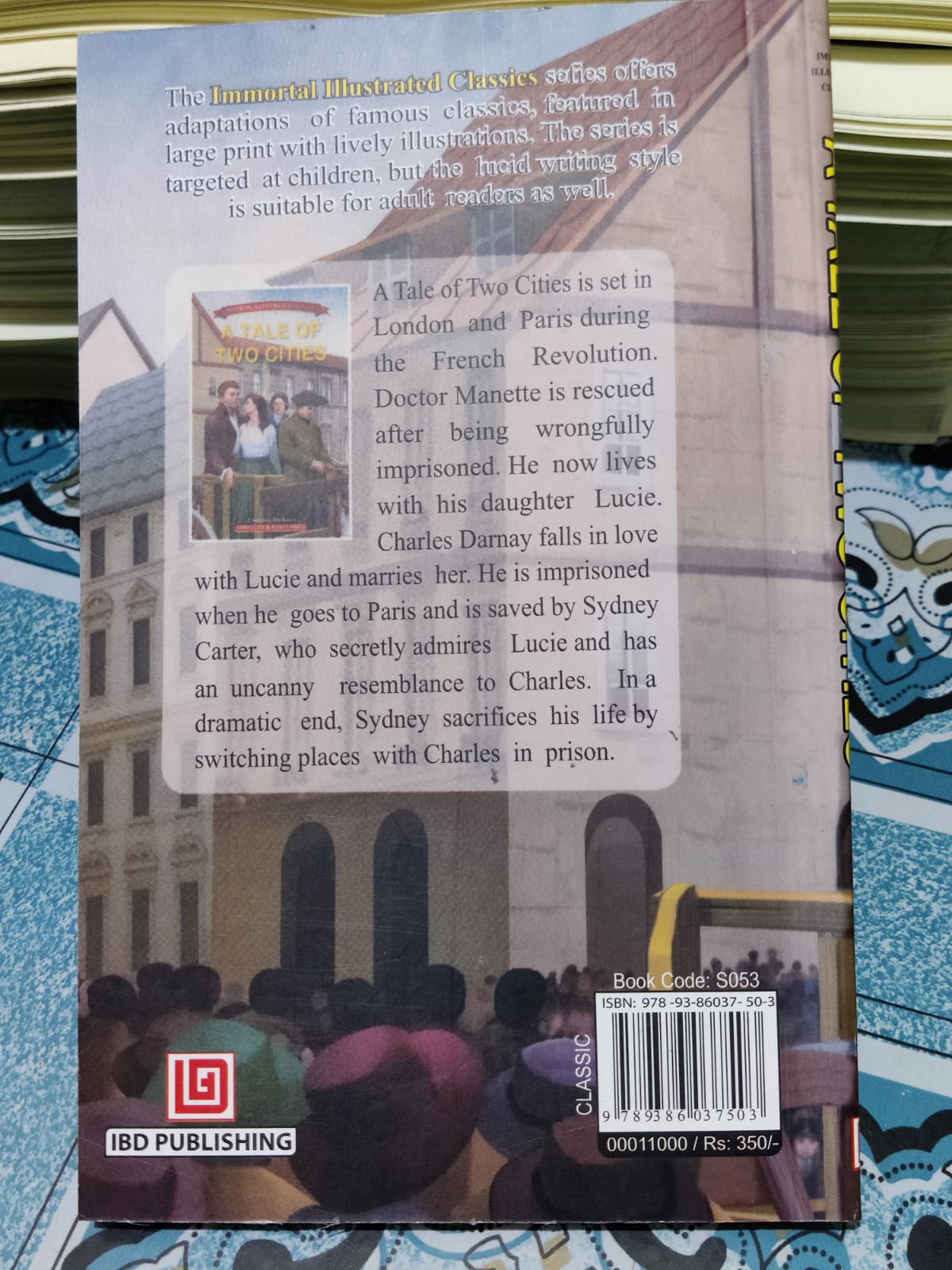 Picture of A Tale of Two Cities Novel by Charles Dickens