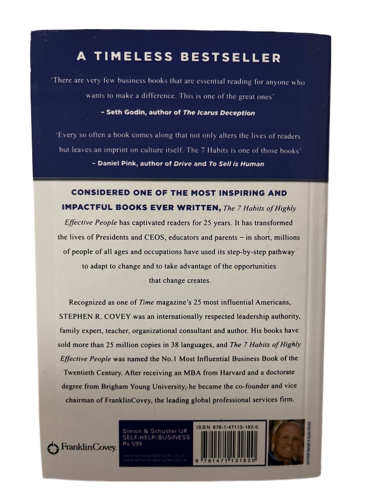 Picture of The 7 Habits of Highly Effective People: Powerful Lessons in Personal Change (Premium Quality)