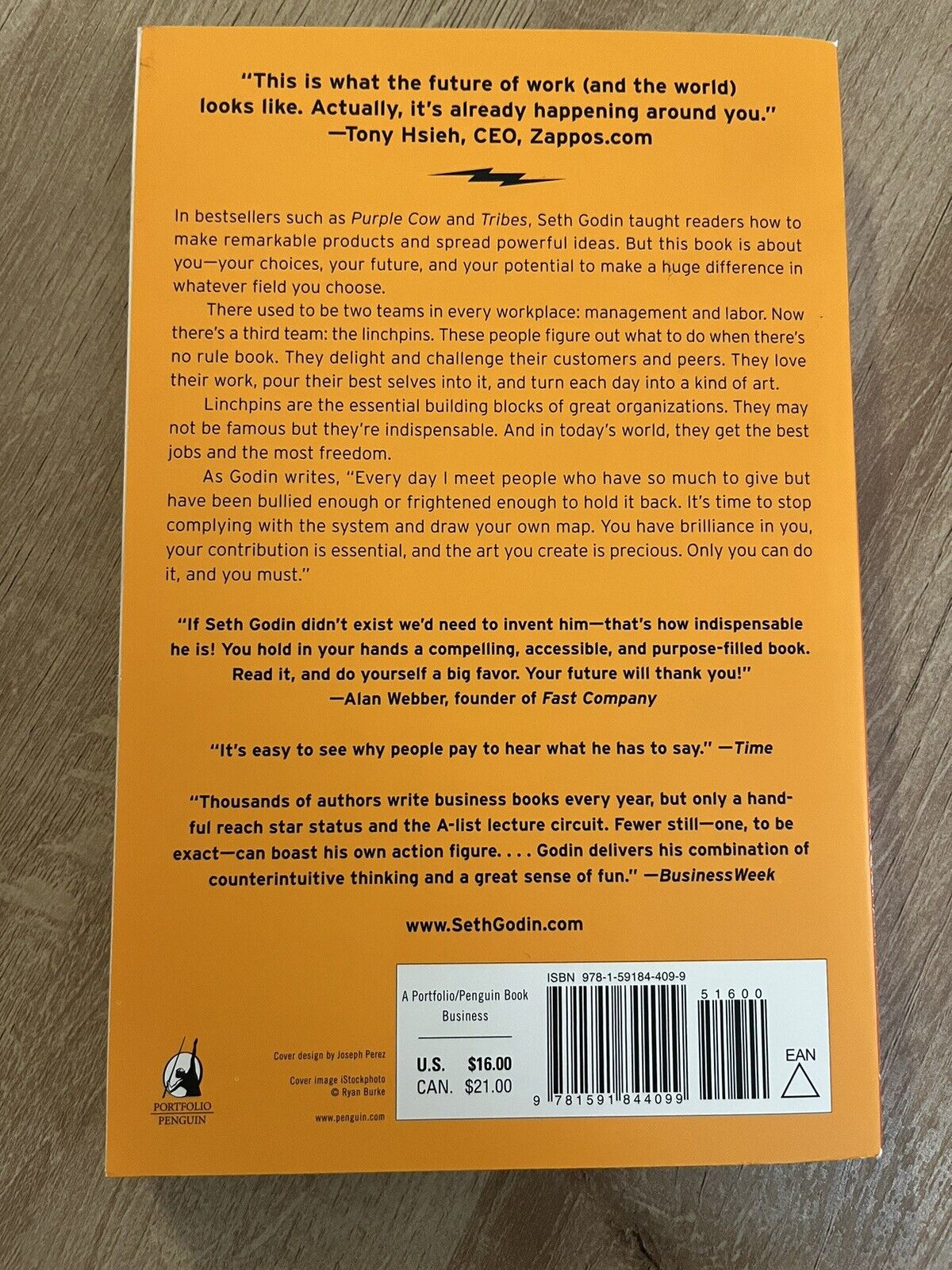 Picture of Linchpin: Are You Indispensable? by Seth Godin