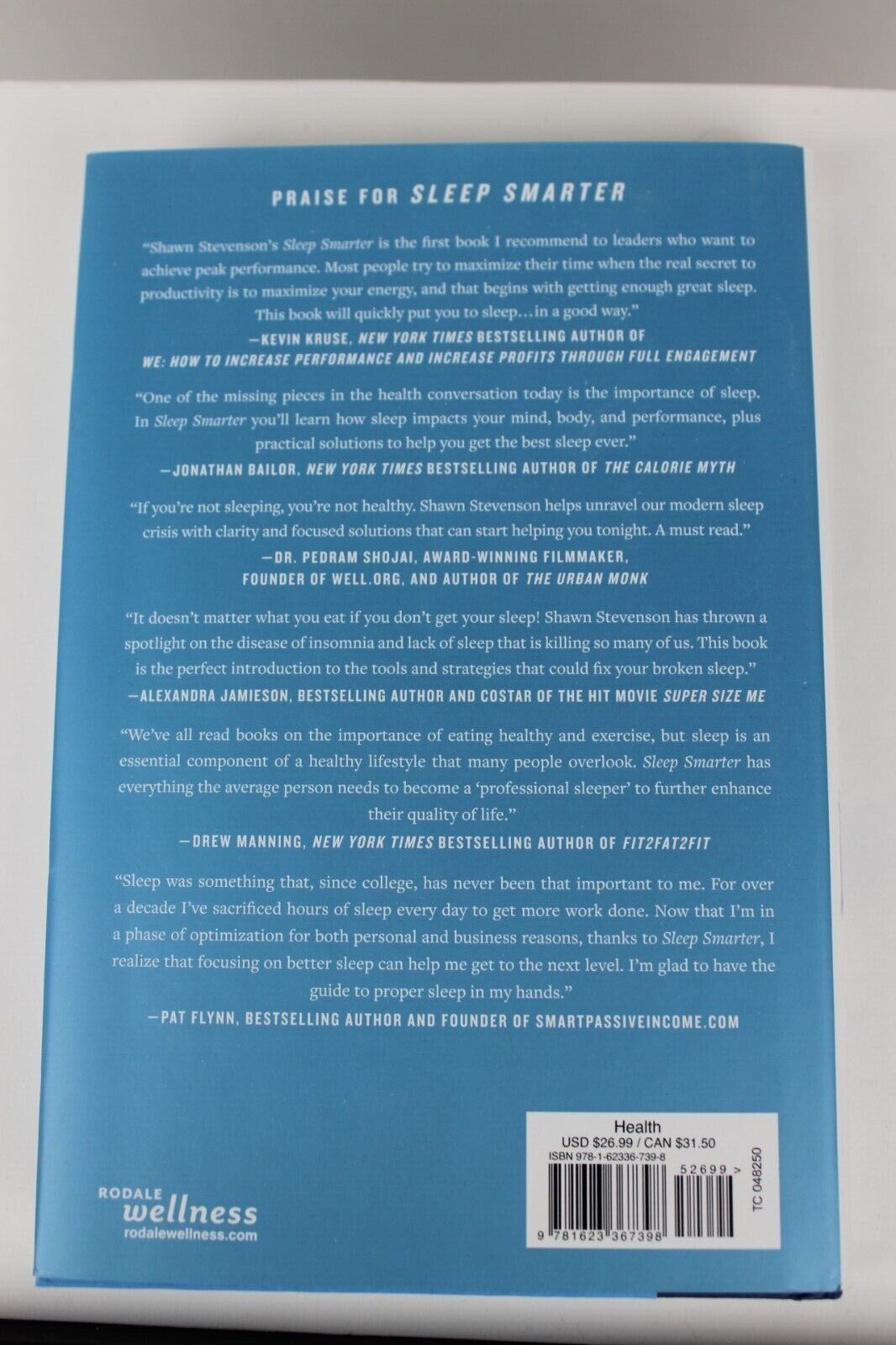 Picture of Sleep Smarter: 21 Essential Strategies to Sleep Your Way to a Better Body, Better Health, and Bigger Success