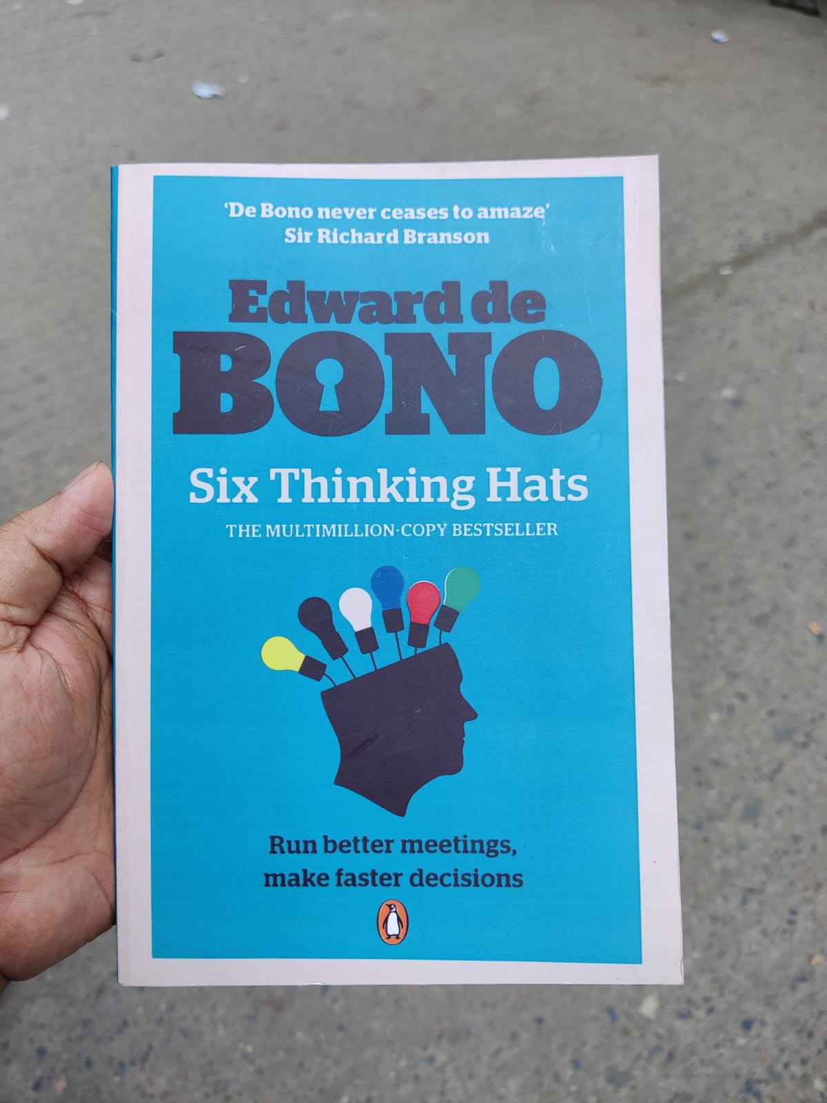 Picture of Six Thinking Hats Book by Edward de Bono