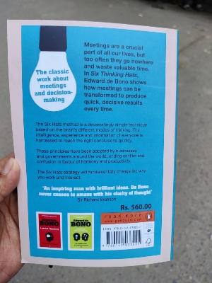 Picture of Six Thinking Hats Book by Edward de Bono