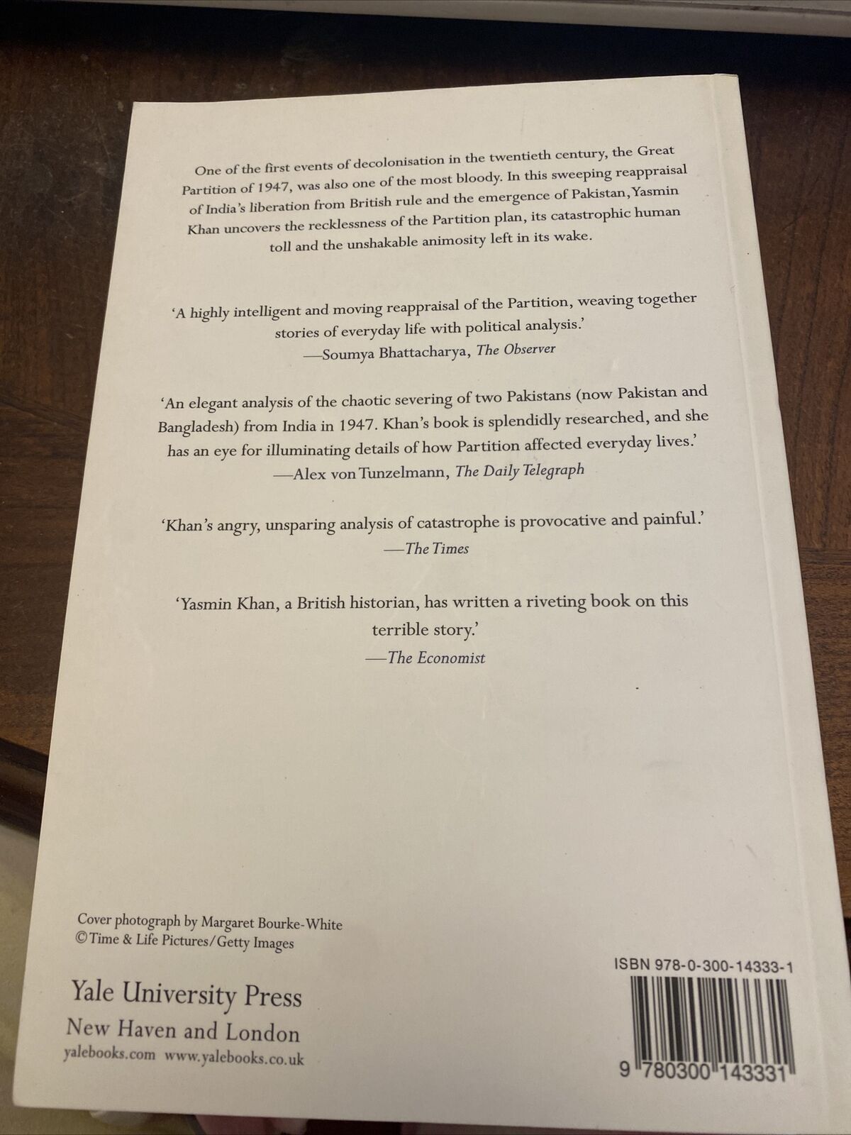 Picture of The Great Partition: The Making of India and Pakistan