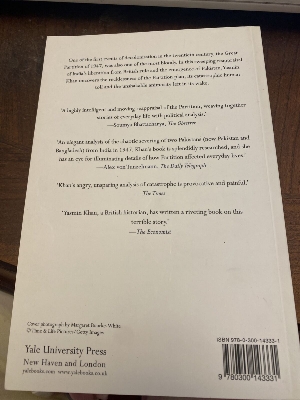 Picture of The Great Partition: The Making of India and Pakistan