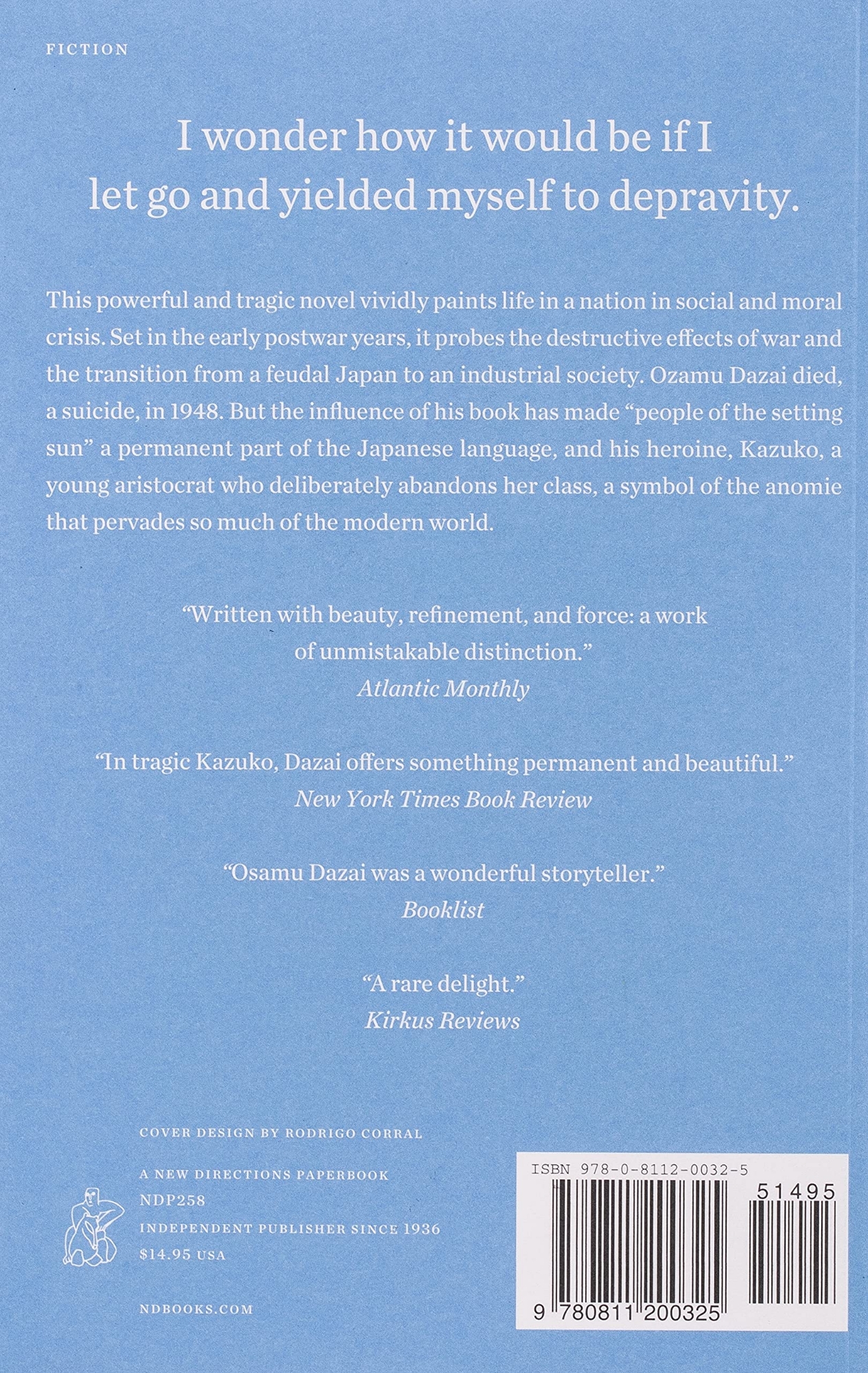 Picture of No Longer Human & The Setting Sun: by Osamu Dazai