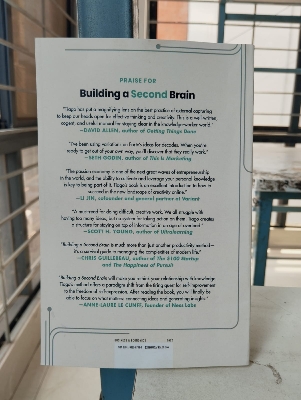 Picture of Building a Second Brain Book by Tiago Forte