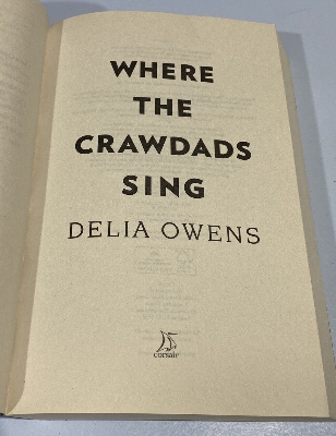 Picture of Where the Crawdads Sing Novel by Delia Owens