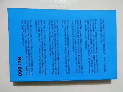 Picture of Who Says You Can't? YOU DO by Daniel Chidiac