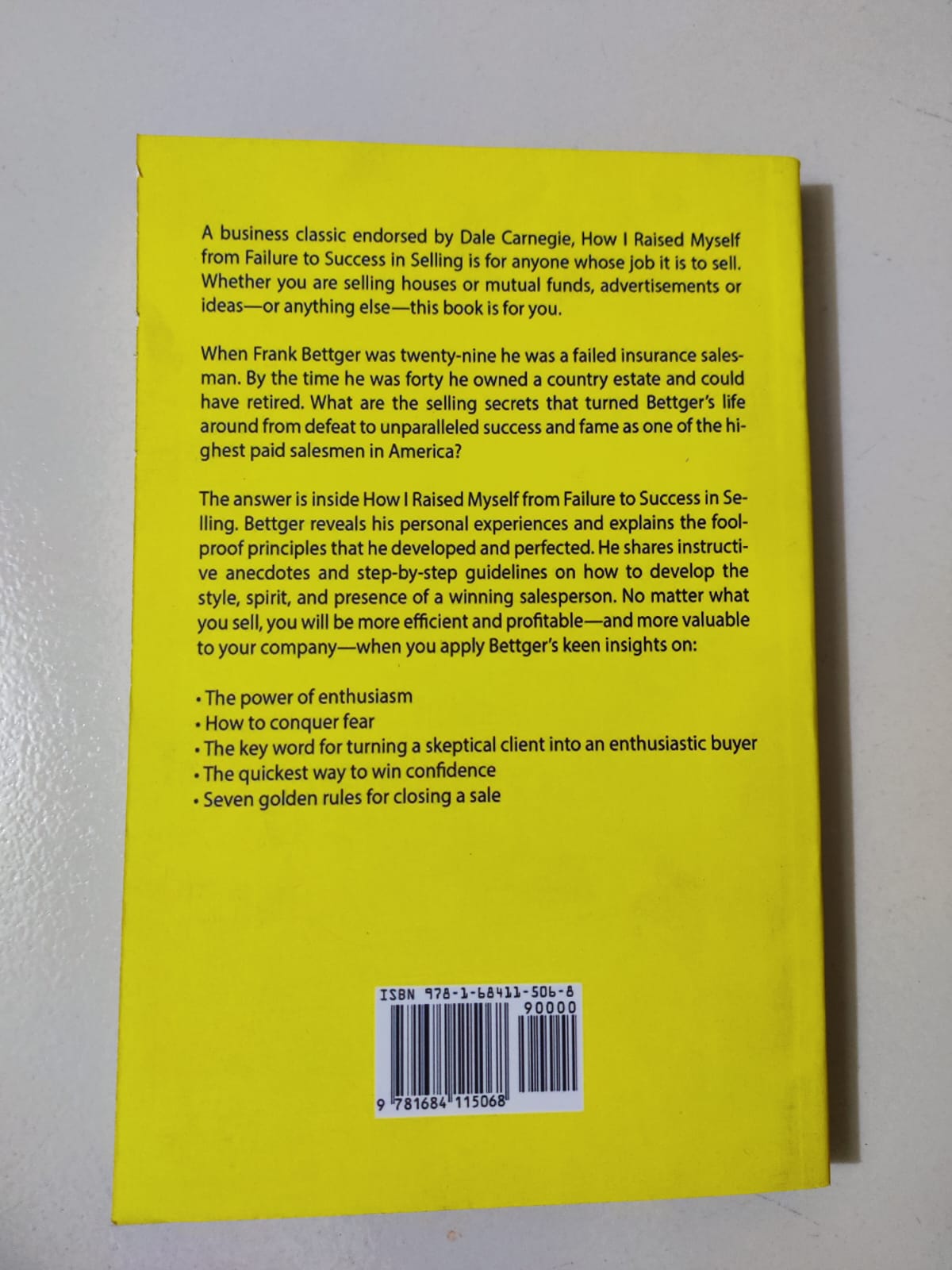 Picture of How I Raised Myself from Failure to Success in Selling