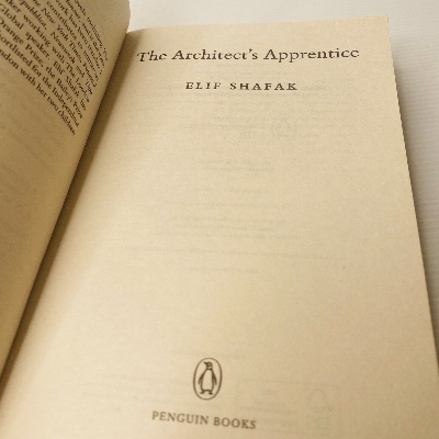 Picture of The Architect's Apprentice Novel by Elif Shafak