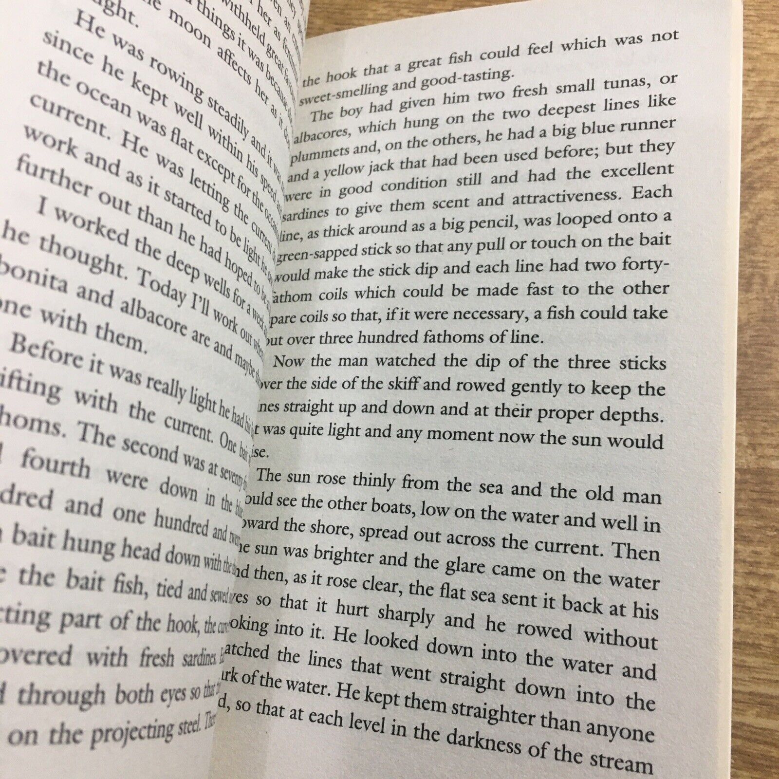 Picture of the old man and the sea book by Ernest Hemingway