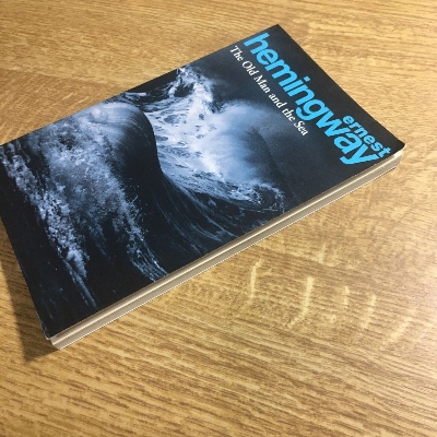 Picture of the old man and the sea book by Ernest Hemingway