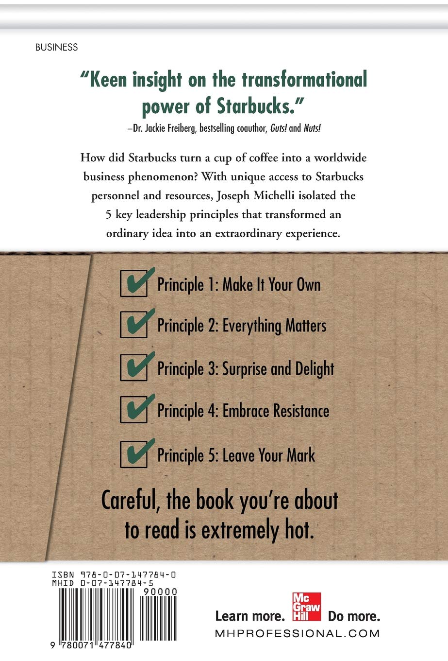 Picture of The Starbucks Experience: 5 Principles for Turning Ordinary into Extraordinary