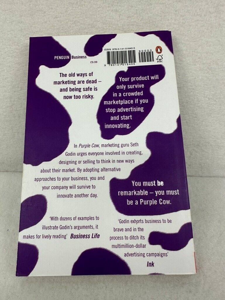 Picture of Purple Cow : Transform Your Business by Being Remarkable