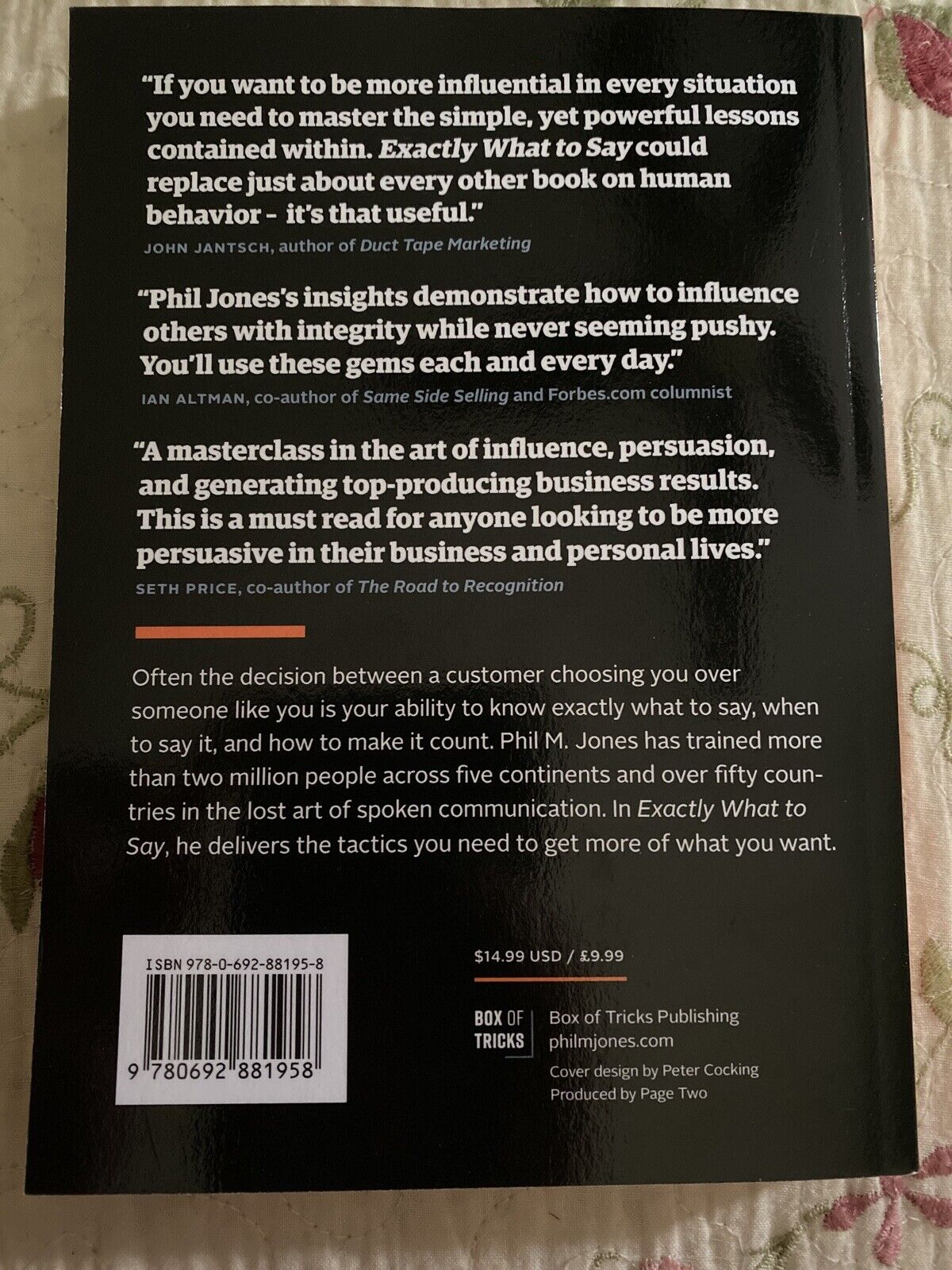 Picture of Exactly What to Say: Your Personal Guide to the Mastery of Magic Words