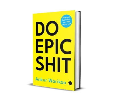 Picture of DO EPIC SHIT. Book by Ankur Warikoo- Paperback