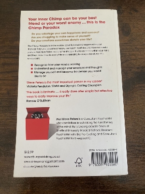 Picture of The Chimp Paradox: The Mind Management Programme to Help You Achieve Success Book by Steve Peters