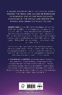 Picture of The Ride of a Lifetime: Lessons in Creative Leadership from 15 Years as CEO of the Walt Disney Company