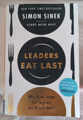Picture of Leaders Eat Last Book by Simon Sinek