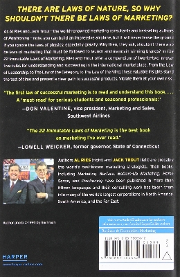 Picture of The 22 Immutable Laws of Marketing: Violate Them at Your Own Risk!