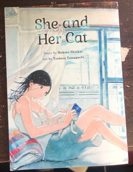 Picture of She and Her Cat Book by Makoto Shinkai and Naruki Nagakawa