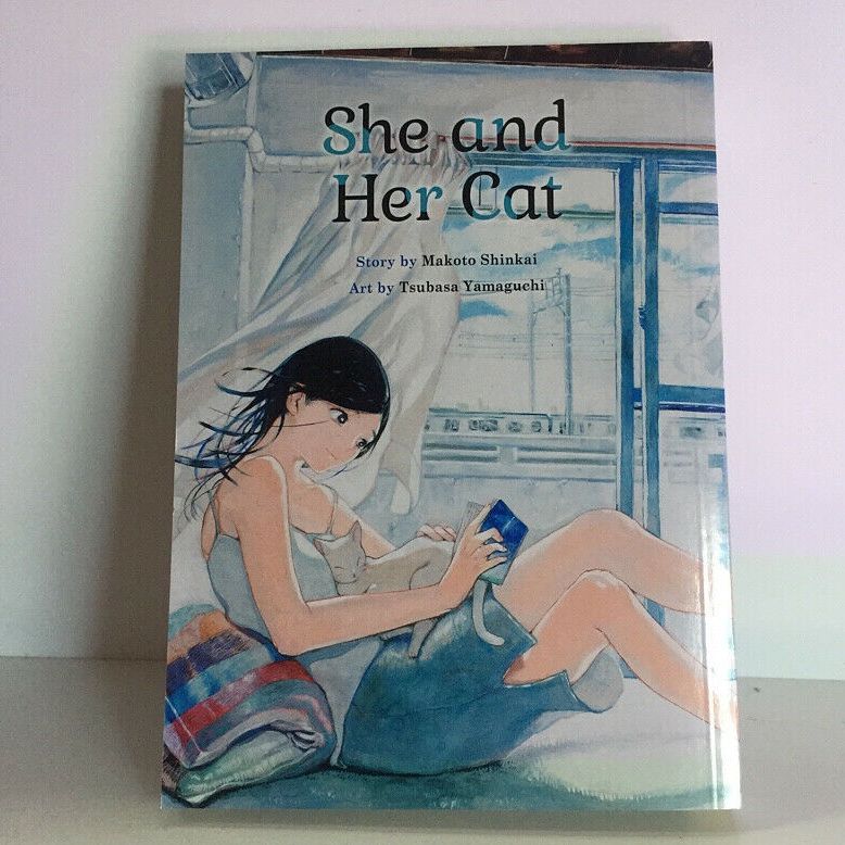 Picture of She and Her Cat Book by Makoto Shinkai and Naruki Nagakawa