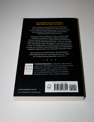 Picture of Surrounded by psychopaths Book by Thomas Erikson