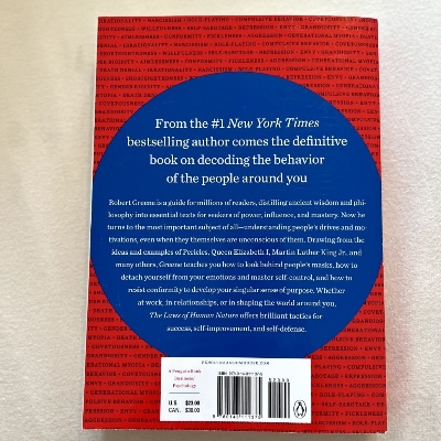 Picture of The Laws of Human Nature Book by Robert Greene