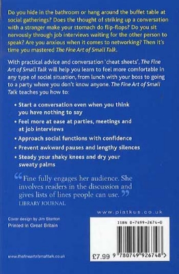 Picture of The Fine Art Of Small Talk: How to start a conversation in any situation