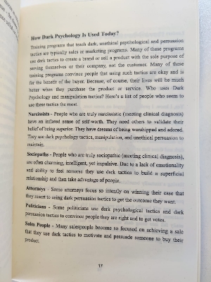 Picture of Dark Psychology Secret: The Essential Guide to Persuasion, Emotional Manipulation, Deception, Mind Control, Human Behavior, NLP and Hypnosis, How To Stop Being Manipulated And Defend Your Mind