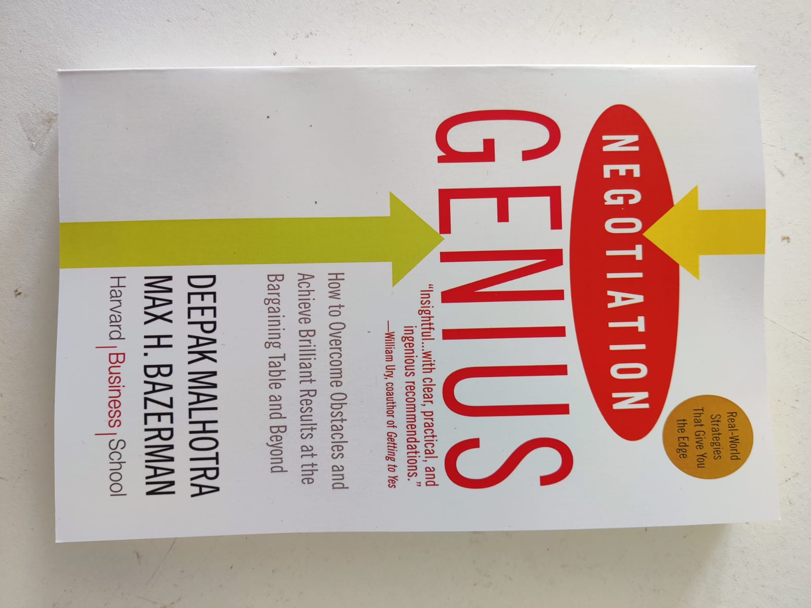 Picture of Negotiation Genius: How to Overcome Obstacles and Achieve Brilliant Results at the Bargaining Table and Beyond