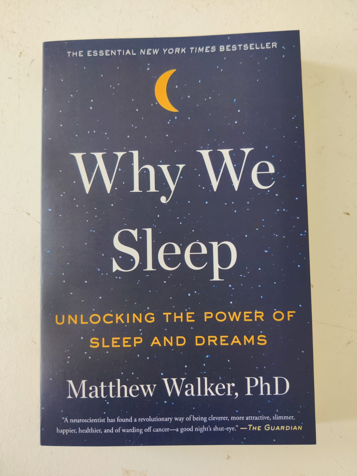 Picture of Why We Sleep: Unlocking the Power of Sleep and Dreams