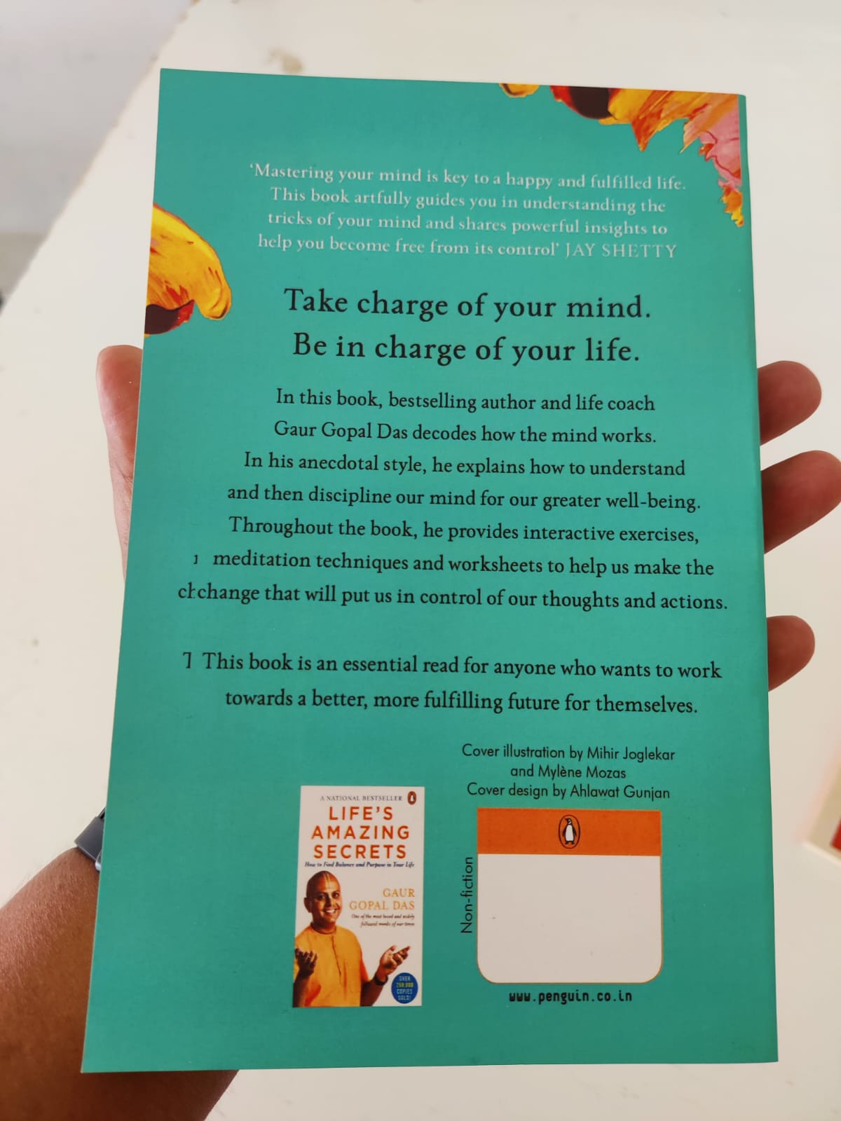 Picture of Energize Your Mind: A Monk's Guide to Mindful Living by Gaur Gopal Das