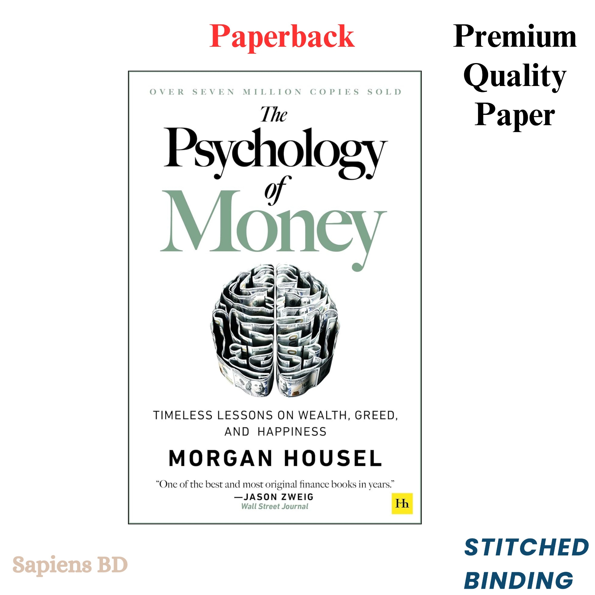 Picture of The Psychology of Money: Timeless Lessons on Wealth, Greed, and Happiness

Book by Morgan Housel