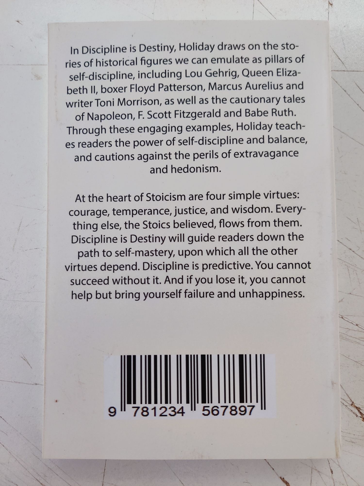 Picture of Discipline Is Destiny: The Power of Self-Control by Ryan Holiday