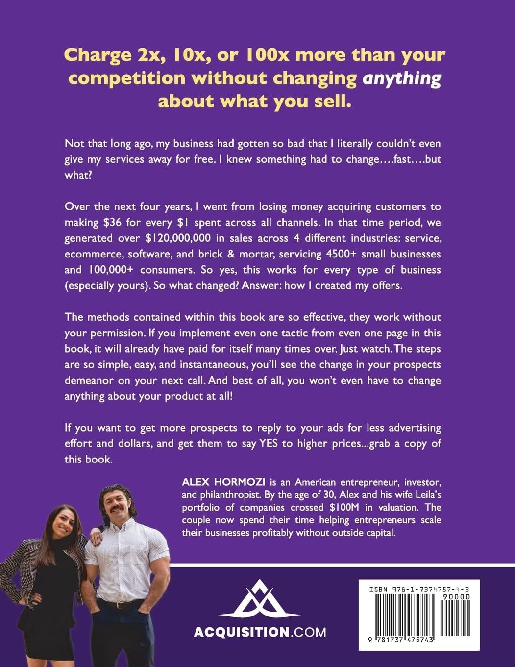 Picture of $100M Offers: How to Make Offers So Good People Feel Stupid Saying No

Book by Alex Hormozi