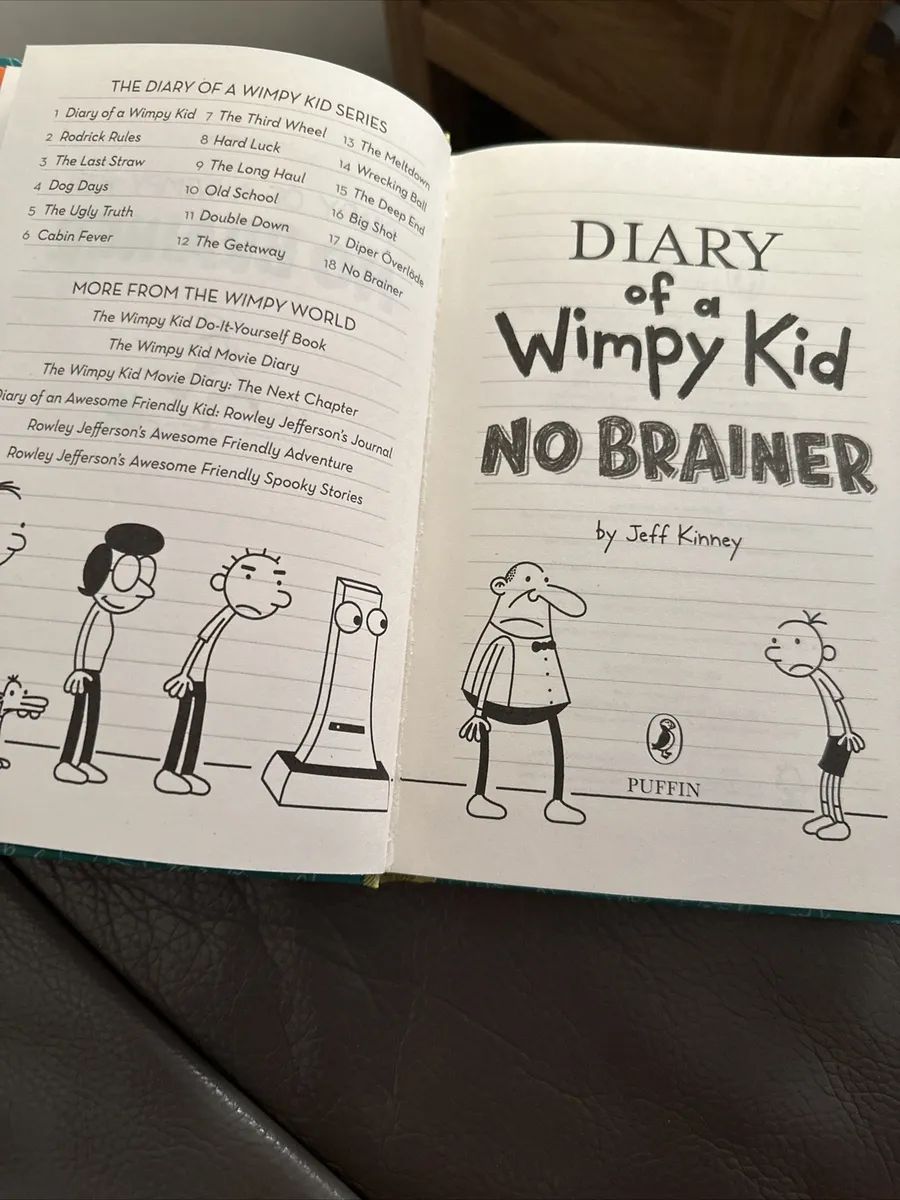 Picture of Diary of a Wimpy Kid: No Brainer(Paperback)