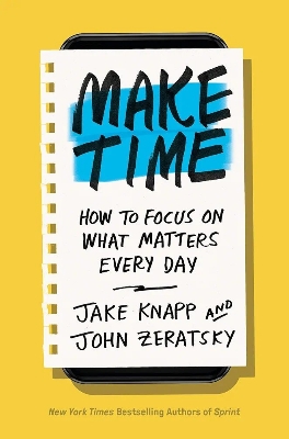 Picture of Make Time: How to Focus on What Matters Every Day by Jake Knapp