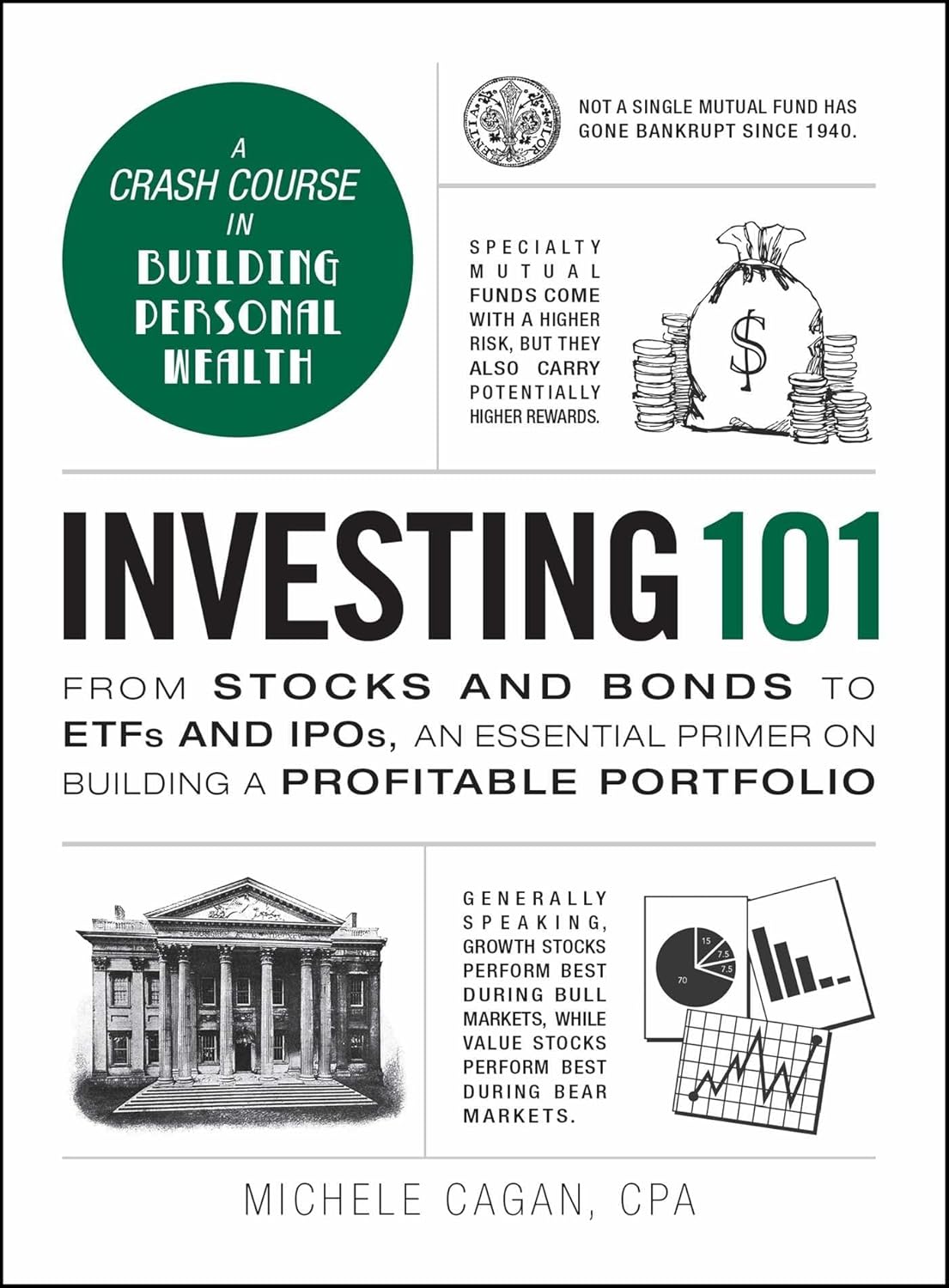 Picture of Investing 101: From Stocks and Bonds to ETFs and IPOs, an Essential Primer on Building a Profitable PortfolioBook by Michele Cagan (Paperback)