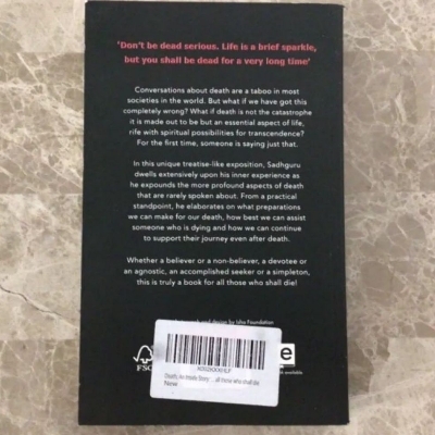 Picture of Death; An Inside Story: A book for all those who shall die by Sadhguru (Paperback)