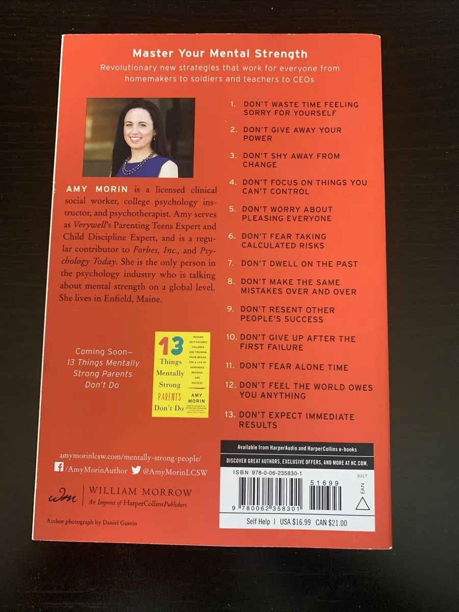 Picture of 13 Things Mentally Strong Parents Don't Do by Amy Morin (Paperback)